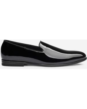 Doucal's Patent Loafers - White