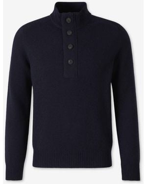 Santa Eulalia Turtleneck Jumper - Blue
