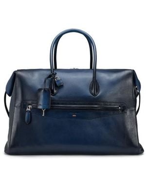 Santoni Borsa Da Viaggio - Blu