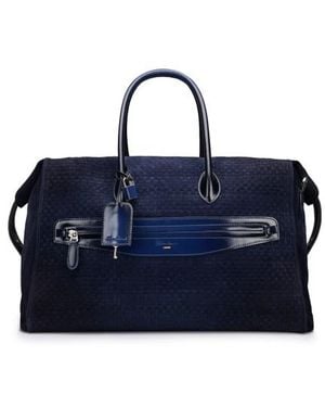 Santoni Borsa Da Viaggio - Blu