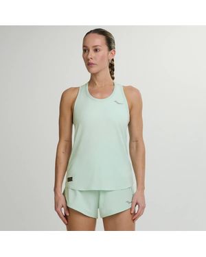 Saucony Stopwatch Singlet - Green