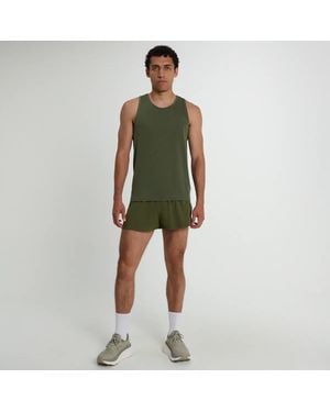 Saucony Stopwatch Singlet - Green