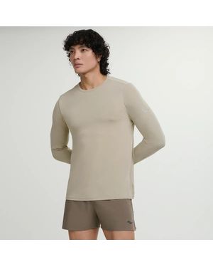 Saucony Stopwatch Long Sleeve - Grey