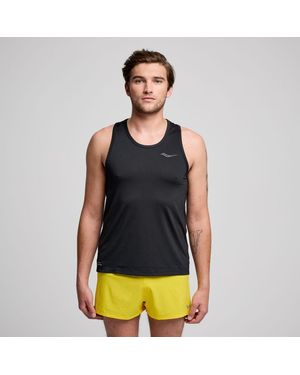 Saucony Stopwatch Singlet - Blu