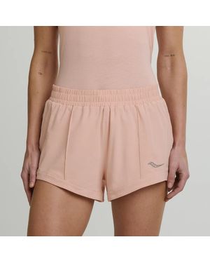 Saucony Outpace 3" Short - Pink