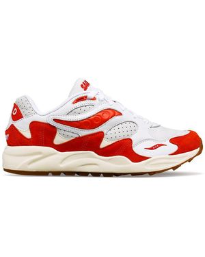 Saucony Grid Shadow 2 Ivy Prep - Rosso