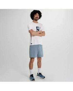 Saucony Outpace 7" Short - Blue