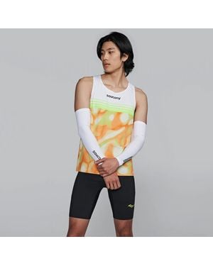 Saucony Fortify Arm Sleeves - White