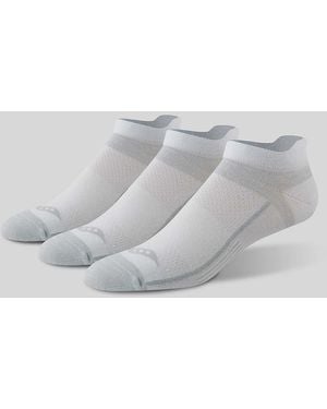 Saucony Inferno Ultralight No Show Tab Sock - Gray