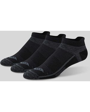 Saucony Inferno Ultralight No Show Tab Sock - Black