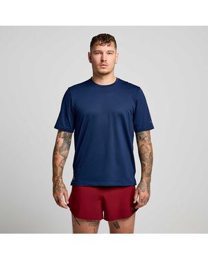 Saucony Kinvara Short Sleeve - Blue