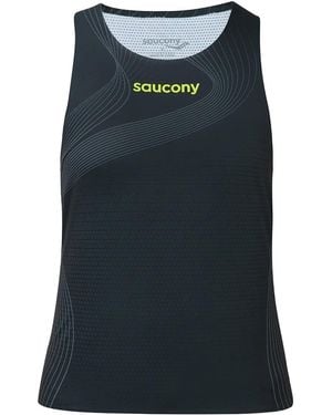 Saucony Endorphin Singlet - Blue