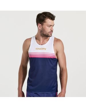 Saucony Elite Singlet - Blu