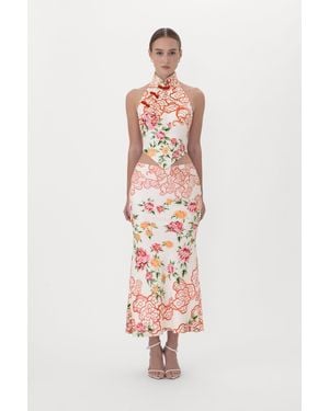 SAU LEE Fiora Skirt - White