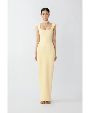SAU LEE Brooke Gown - White