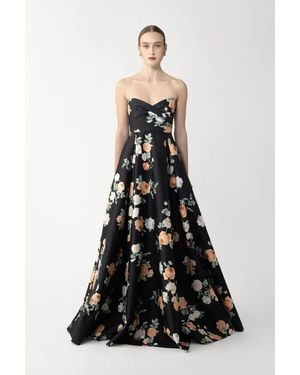 SAU LEE Tiffany Gown - White