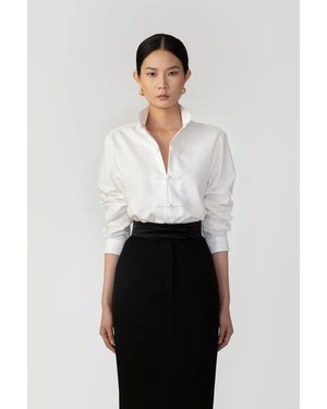 SAU LEE Harlow Shirt - White