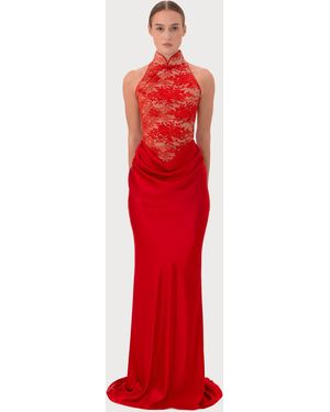 SAU LEE Marissa Gown - Red