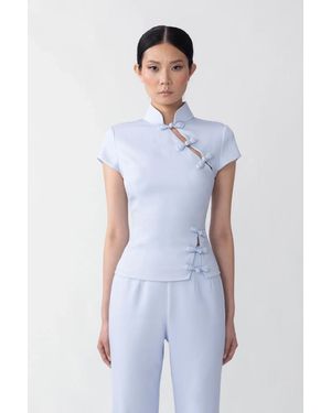 SAU LEE Iris Top - White