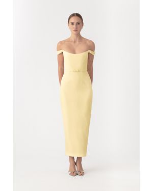 SAU LEE Robyn Dress - Natural