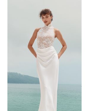 SAU LEE Marissa Gown - White