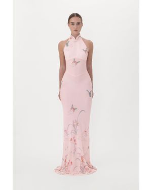 SAU LEE Nikita Dress - Pink