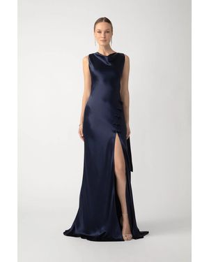 SAU LEE Priscilla Gown - Blue