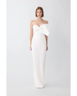 SAU LEE Eleanor Gown - White
