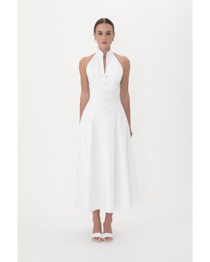 SAU LEE Marilyn Dress - White
