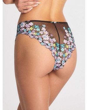 Savage X Wonderfleur Cheeky Knickers - Black