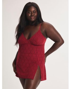 Savage X Love Bite Slip - Red