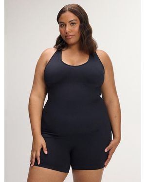 Savage X Seamless Sport Racerback Romper - Blue