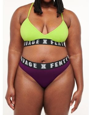 Savage X Forever Savage High-leg Bikini - Purple