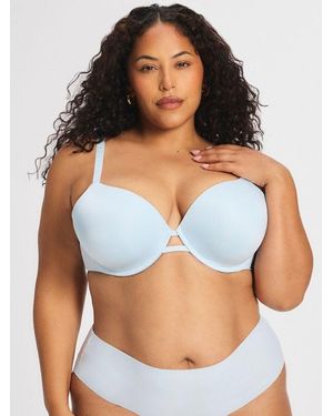 Savage X New Microfiber T-shirt Bra - Blue