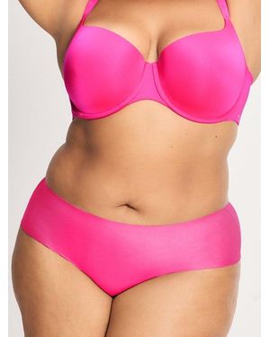 Savage X New Microfiber No-show Hipster Knickers - Pink