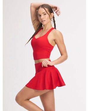 Savage X Supple Flex Mini Skort - Red