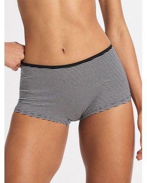 Savage X Cotton Essentials Boy Short Knickers - Grey