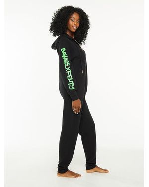 Savage X Forever Savage Hooded Onesie - Black