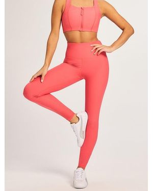 Savage X Running Hot High-waist Legging - Pink
