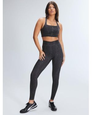 Savage X Cool Curves High-waist No Front Seam Legging - Blue