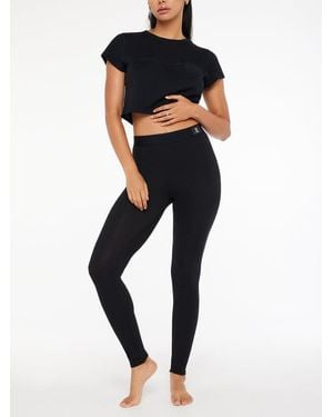 Savage X Rib Essentials High-waist Legging - Blue