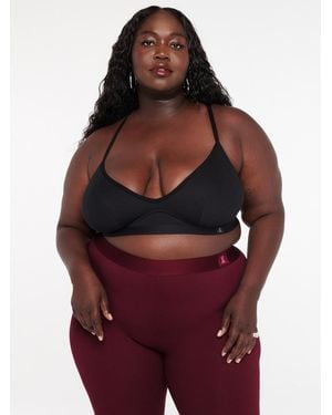 Savage X Rib Essentials Unlined Bralette - Red