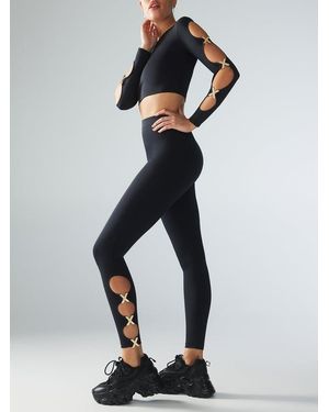 Savage X Savagexxx Keyhole Leggings - White