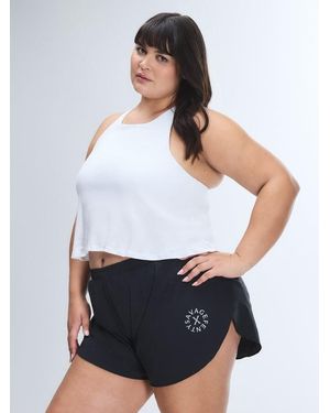 Savage X Lit Luster Air Flow Running Shorts - White