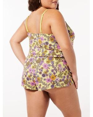 Savage X Cotton Essentials Sleep Shorts - Yellow