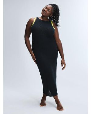 Savage X Sheerenity Maxi Column Dress - Black