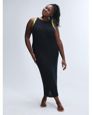 Savage X Sheerenity Maxi Column Dress - Black