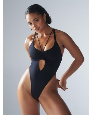 Savage X Curve Alert Bodysuit - Blue