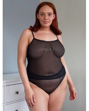 Savage X Carnival Mesh Cami - Black
