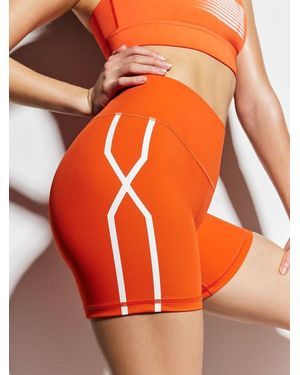 Savage X Retro Runna Graphic Bike Short - Orange